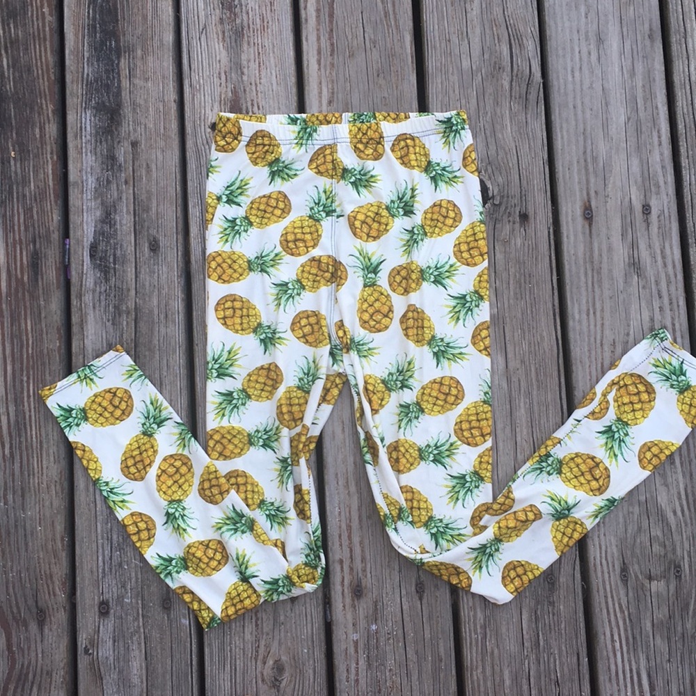 Pineapple leggings